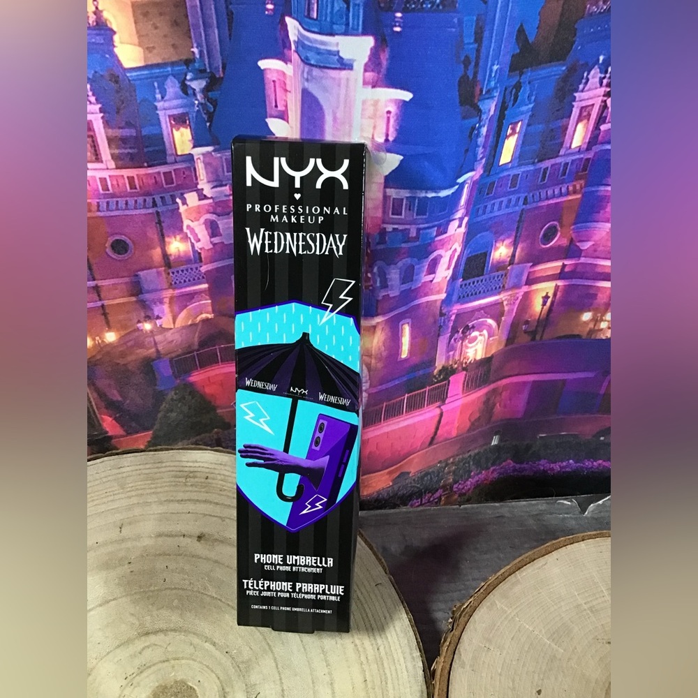 NYX Professional makeup Wednesday phone umbrella -NEW